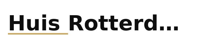 Huis Rotterdam logo